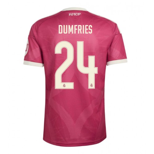 Pánský Fotbalový dres Real Madrid Denzel Dumfries #24 2026-27 Třetí Krátký Rukáv